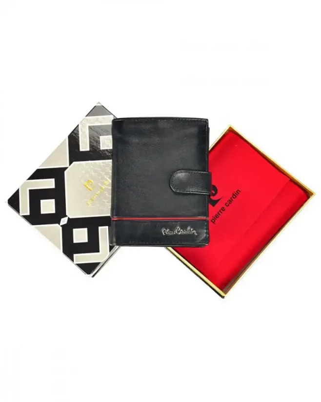 Pánská kožená peněženka Pierre Cardin TILAK15 326A RFID Červená