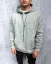 Grey men's hoodie 2Y Premium Love - Size: M