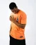 Orange men's T-shirt OX Techno - Size: M