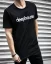 Black men's T-shirt OT SS Deephouse - Size: S