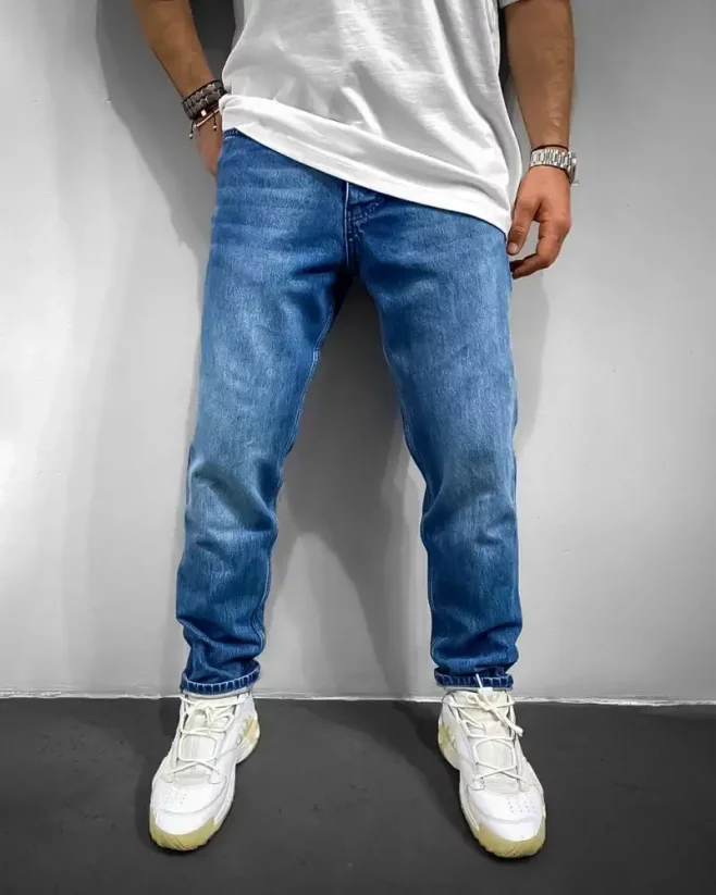 Blue men's jeans Black Island Stalker - Size: 31
