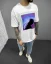 Men's white T-shirt Black Island Dreams