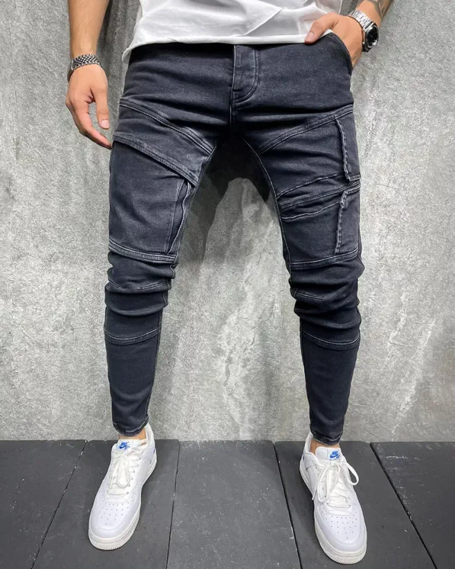 Černé pánské džíny  2Y Premium Best
