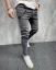 Men's gray jeans with a  chain 2Y Premium Rope