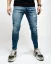 Ripped blue men's jeans Forth - Size: 33