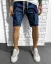 Tmavo-modré rifľové kraťasy Black Island Cargo - Size: M