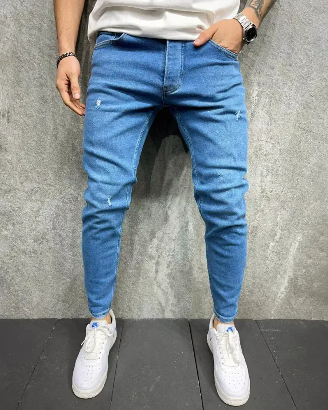 Modré pánské džíny 2Y Premium What - Velikost: 30