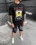 Men's black T-shirt Black Island Reward