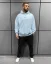 Men's blue hooded sweatshirt Black Island Saints