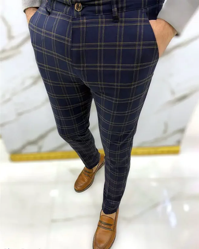 Elegant men's pants DJP15 - Size: 31