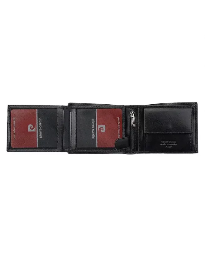 Čierna pánska kožená peňaženka Pierre Cardin YS507.1 325 RFID