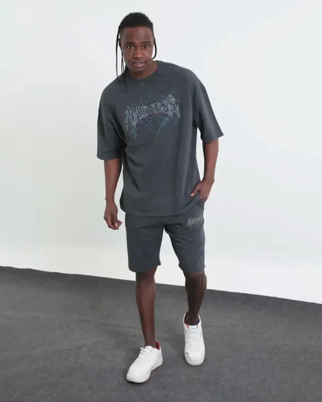 Anthracite Men's Tracksuit Madness