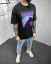 Men's black T-shirt Black Island Dreams