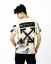 Beige men's T-shirt OX Arrows - Size: L