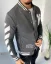 Športová pánska prechodná bunda sivá W - Vyberte si veľkosť: XXL