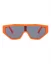 Slnečné okuliare Oversized - Farba: Oranžová