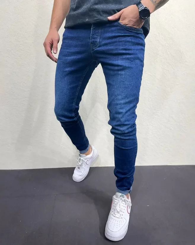 Modré pánské džíny 2Y Premium Theory