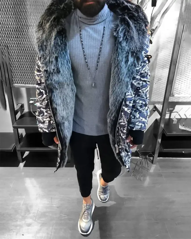 Men's camouflage winter jacket OJ Forrest