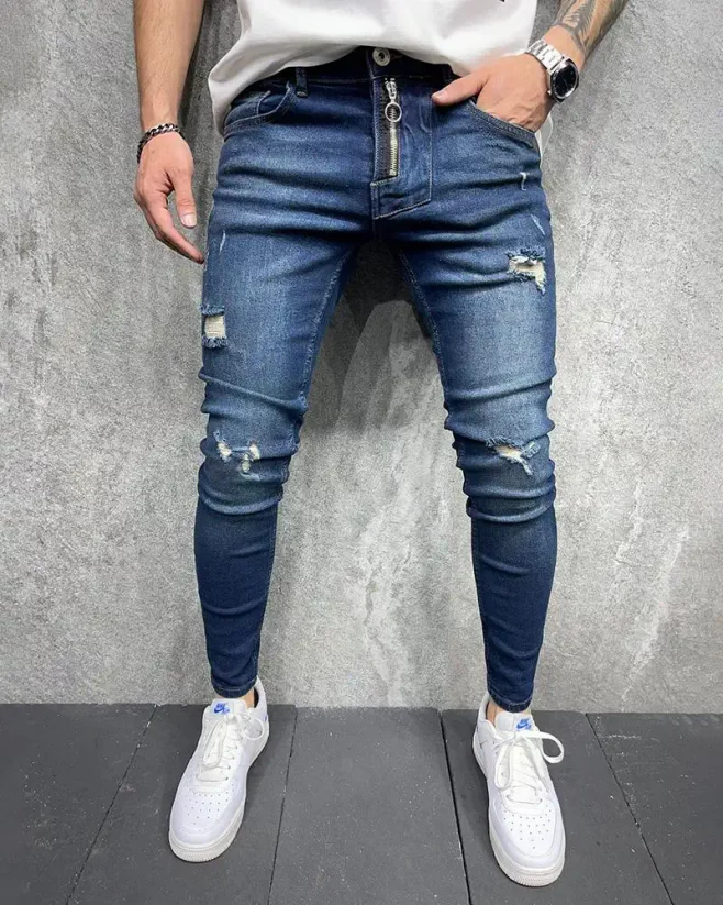 Modré pánské džíny 2Y Premium Sense
