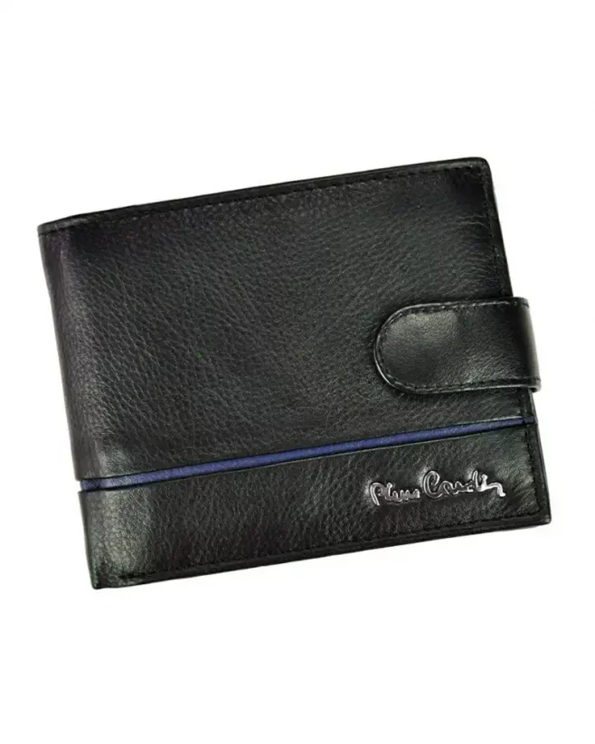 Men's leather wallet Pierre Cardin TILAK15 324A RFID Blue