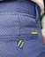 Vzorované pánske nohavice modré DJP04