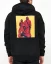 Black men's hooded sweatshirt Squid Game - Size: M