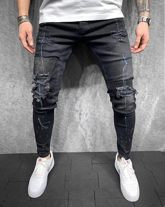 Blown men's jeans black 2Y Premium Colors