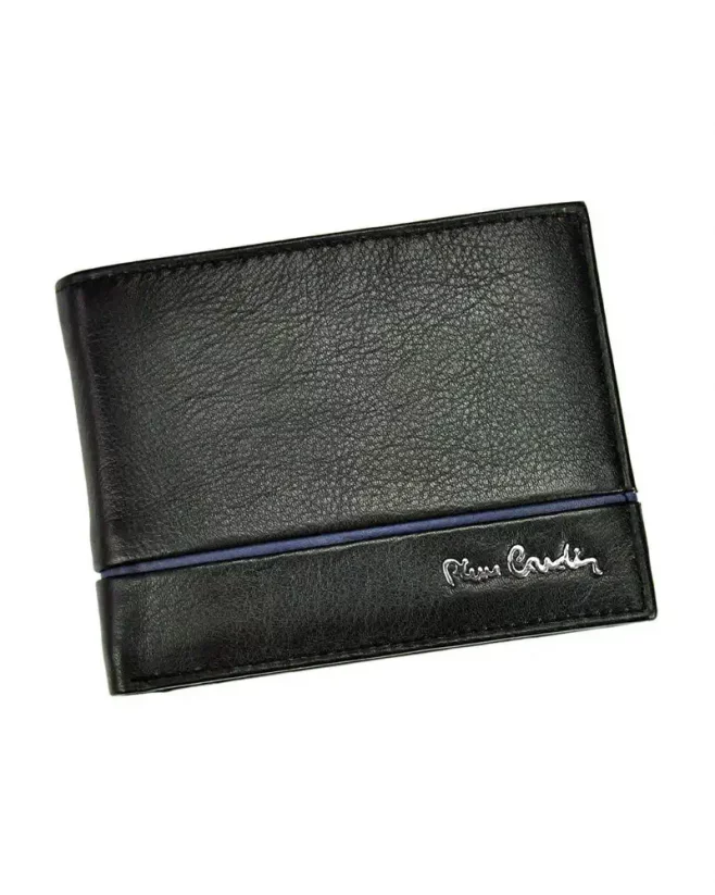 Pánska kožená peňaženka Pierre Cardin TILAK15 8805 RFID Modrá
