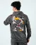 Gray men's hooded sweatshirt OX Story - Size: S