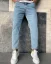 Světle-modré pánské džíny DP690