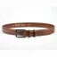 Brown men's leather belt Pierre Cardin GF 088