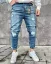 Torn men's jogger jeans blue DP010
