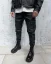 Black men's jogger pants 2Y Premium Face
