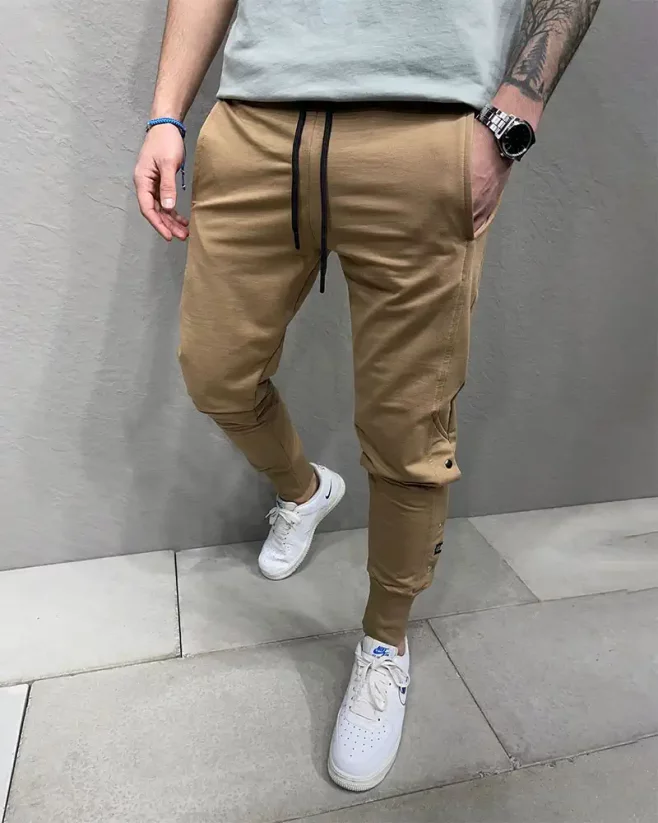 Brown men's sweatpants 2Y Premium Peace