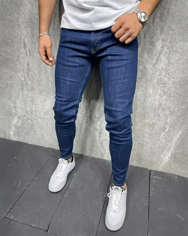 Pánské tmavě-modré džíny 2Y Premium World