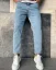 Light blue men's jeans DP690