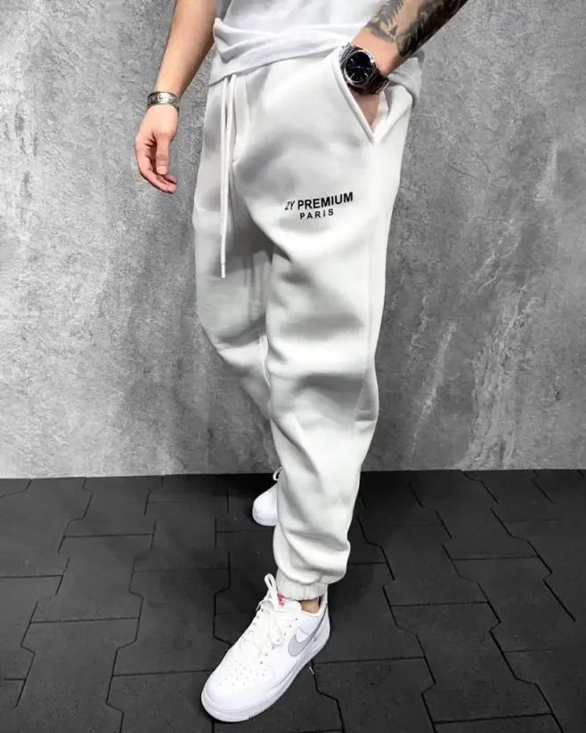 White men's sweatpants 2Y Premium Paris
