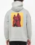 Grey men's hooded sweatshirt Squid Game - Size: XXL