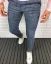 Elegantní pánské kalhoty šedé DJP57 - Velikost: 31