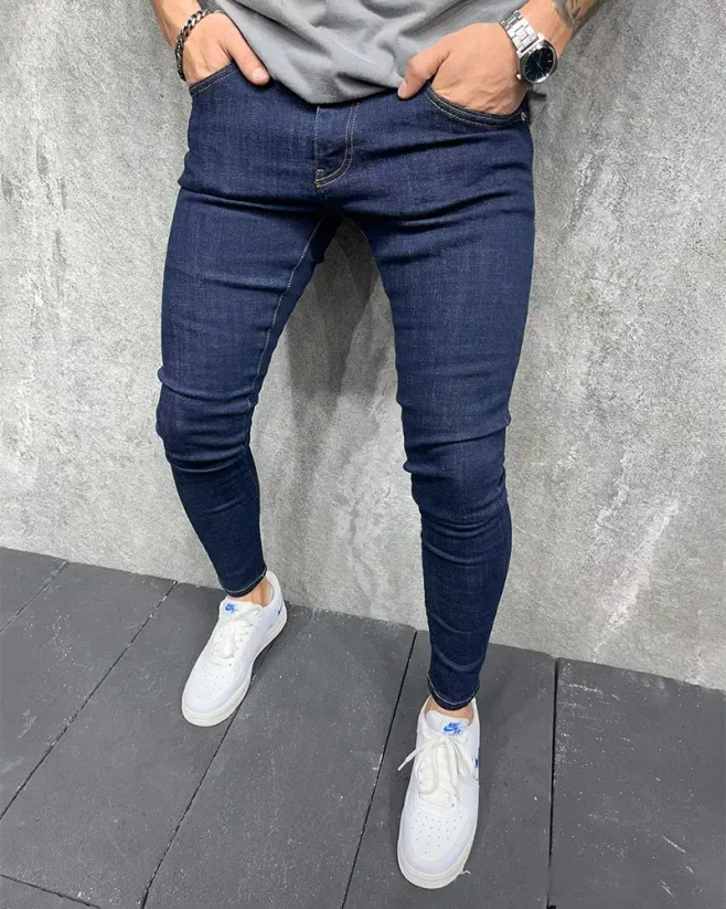 Pánské tmavě-modré džíny 2Y Premium Man
