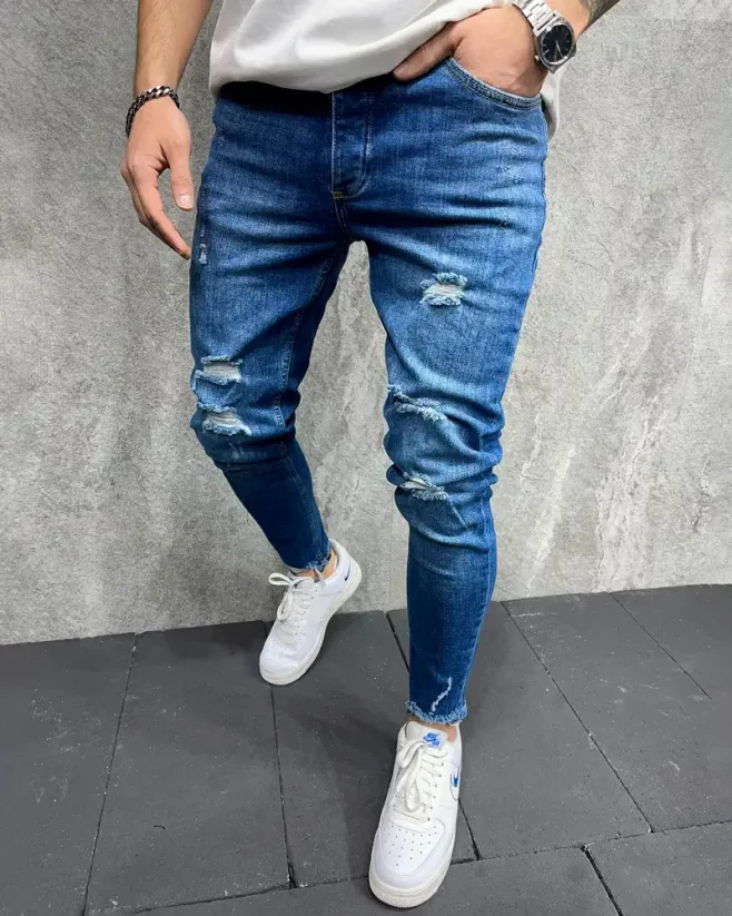 Modré pánské džíny 2Y Premium Like