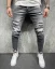 Roztrhané pánské šedé džíny 2Y Premium Skate
