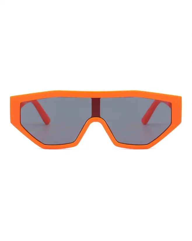 Slnečné okuliare Oversized - Farba: Oranžová
