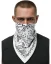 Pánska šatka bandana biela O BND109 - Veľkosť: Univerzálna