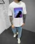 Men's white T-shirt Black Island Dreams