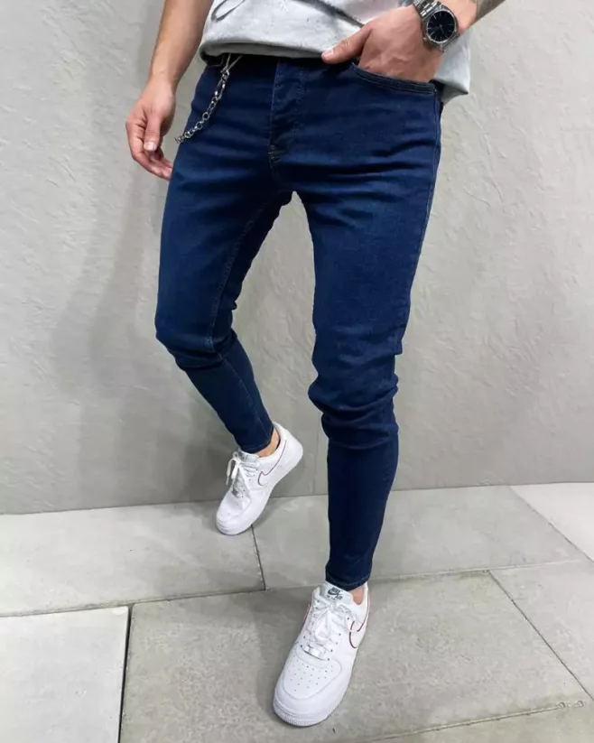 Dark blue men's jeans 2Y Premium Once - Size: 31