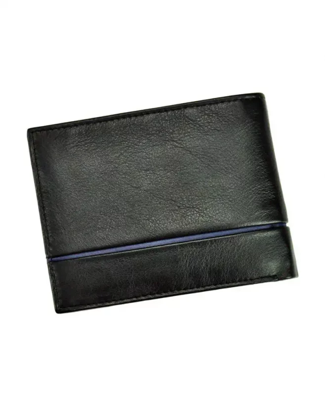 Men's leather wallet Pierre Cardin TILAK15 8805 RFID Blue