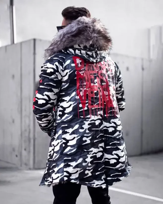 Camouflage men's winter jacket OJ Veines