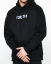 Black men's hooded sweatshirt Better - Size: XL