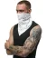 Pánský šátek bandana bílá O BND102 - Velikost: Univerzálna